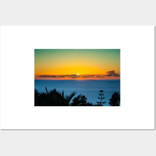 Sunset Tenerife Posters and Art